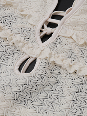 stylish and sexy bubble wave high waist slim dress