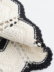 striped knitted dress