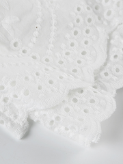 sexy hollow cake skirt tube top dress