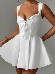 Backless Sling Lace Dress