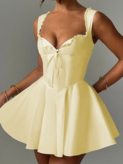 Backless Sling Lace Dress