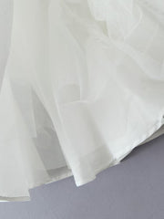 hot girl sexy square neck flying sleeves backless dress