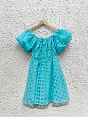 Ladies one shoulder lantern sleeve sexy backless dress