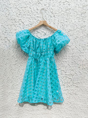 Ladies one shoulder lantern sleeve sexy backless dress