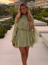Layered Ruffle Dress