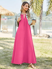 Asymmetrical Flowy Dress