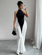 Strapless Figure-Hugging Dress