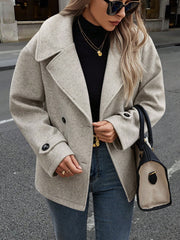 Loose Suit Jacket Overcoat