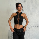 Fitted Vest With Straps