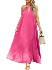 Asymmetrical Flowy Dress
