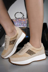 JACINTHIA-Plataforma, Zapatillas