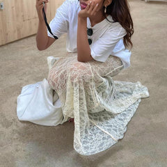 Top y falda retro de Msyoucan