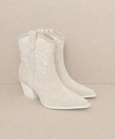 OASIS SOCIETY Cannes – Westernstiefel mit Perlenbesatz