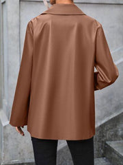 Blazer mit Knopfleiste und Taschen