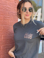 T-Shirt mit Aufdruck „Self Love Club“