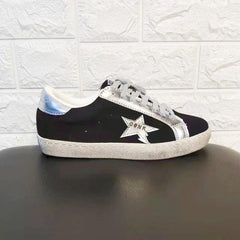 Vintage Dirty Star Skateboarding Sneakers Shoes