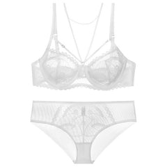 Lace Bandage Push Up Brassiere Underwear Set