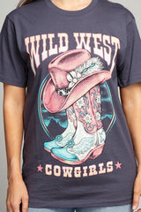 Wild West Cowgirls Graphic Top