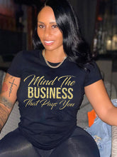 Lässige T-Shirts mit Rundhalsausschnitt und Buchstabendruck