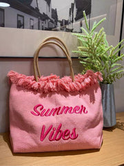 Bolso de mano con borlas Summer Vibe