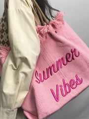 Bolso de mano con borlas Summer Vibe