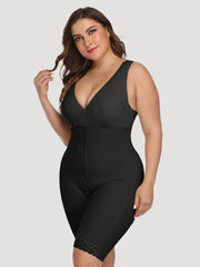 Einfarbige Ganzkörper-Shapewear