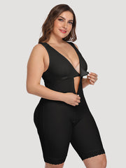 Einfarbige Ganzkörper-Shapewear