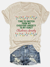Weihnachts-Angst-T-Shirt
