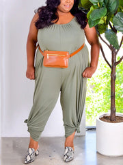 Mono holgado con bolsillos