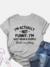 Camiseta En realidad no soy gracioso