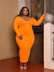 V-Ausschnitt, Streifen, einfarbige Kleider