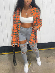 Lässiges Hemd mit Karomuster