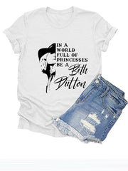 En un mundo camiseta casual