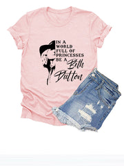 En un mundo camiseta casual