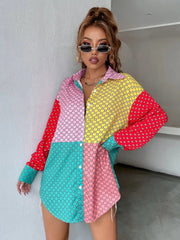 Printed Loose Casual Ladies Shirt