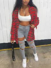 Lässiges Hemd mit Karomuster