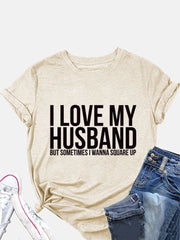 Ich liebe meinen Mann T-Shirt