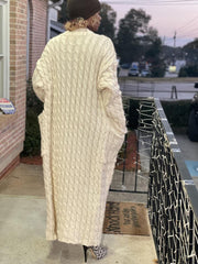 Cárdigan de punto con bolsillos laterales