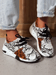 Zapatillas deportivas casuales con bloques de color