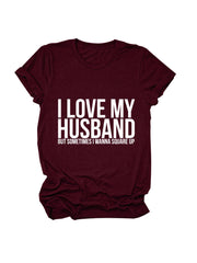 Ich liebe meinen Mann T-Shirt