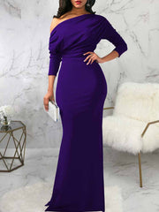 One Shoulder Elegant Party Dresses