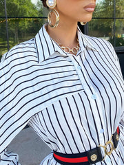 Lässige Hemden mit Streifenmuster