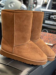 Botas de nieve mullidas sin cordones