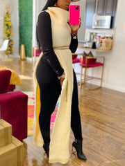 Gestrickte Rollkragenoberteile mit Schlitz