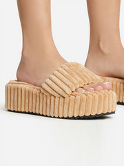 Frottee-Plattformrutsche