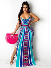 Spaghetti Strap Bodycon Maxi Dress