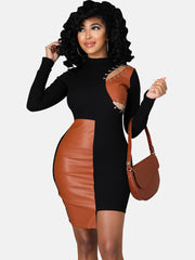 Hollowed Out Asymmetrical Dress