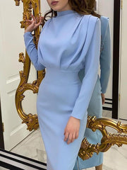 Elegante vestido ajustado midi