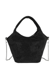 Cartera de fiesta con diamantes de imitación