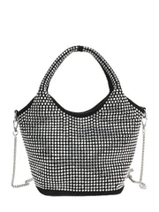 Cartera de fiesta con diamantes de imitación